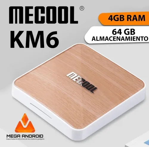 Imagen 2 de 6 de Tv Box Mecool Km6 Deluxe 4gb/64gb Certificado Gama Alta 2022