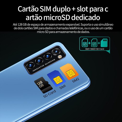 P Smartphone Barato Reno 4 Pro 3g Ram 1 Gb Rom 8 Gb Negro