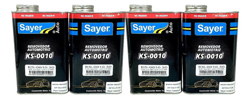 Sayer Removedor Automotriz Ks-0010.30 4 Litros