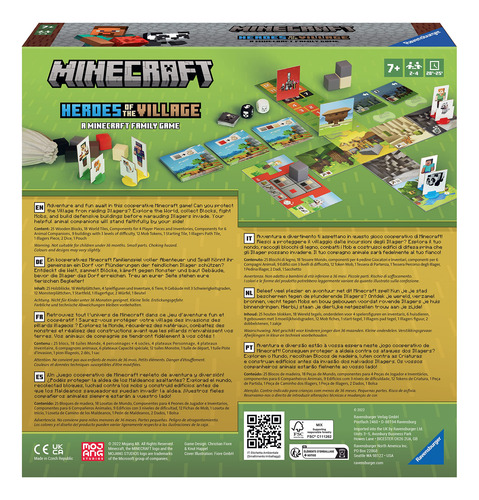 Juego De Mesa Ravensburger Minecraft Heroes Of The Village