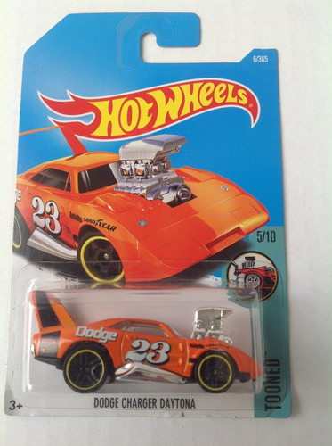 Hot Wheels 1/64 Dodge Charger Daytona Naranja 2/10 Tooned 