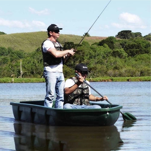 Barco Bote Canoa Para Pesca Pesqueiro Lagoa Em Polietileno