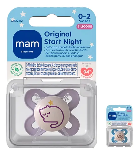 Chupeta Mam Original Start Night