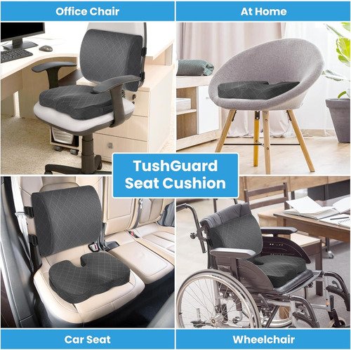 Cojín De Respaldo Y Asiento, Cojines Para Silla De Oficina P