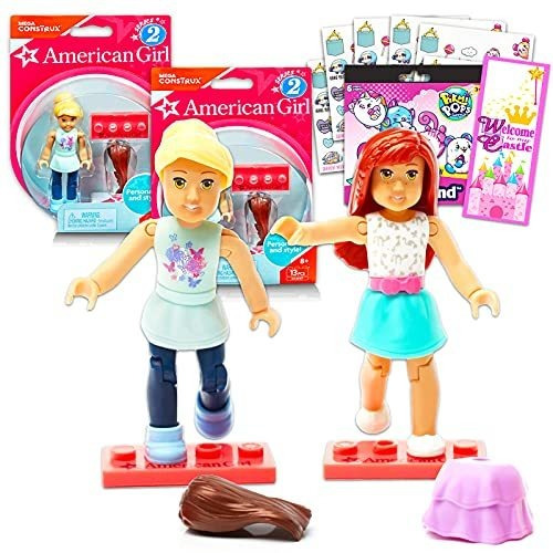 Mega Tienda Americana Chica Mini Muñeca Paquete Con 2 Jqzs7