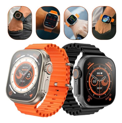 Smartwatch Relógio Inteligente Iwo 16 Ultra W68+