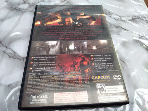Resident Evil Outbreak Completo Ps2 (Usado)