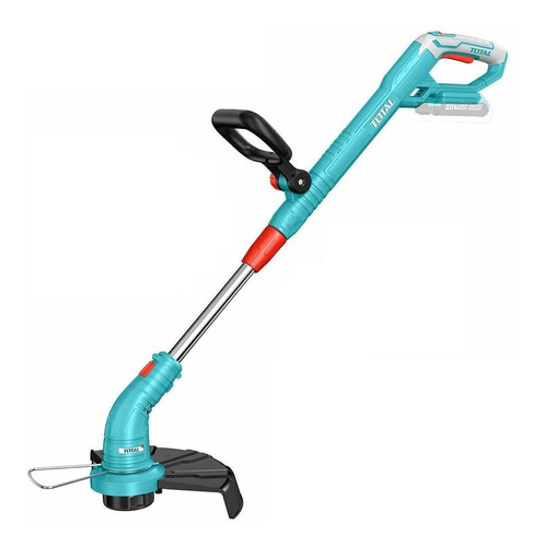 Bordeadora Inalámbrica Total 20v - Diámetro Corte 30cm, Tanza 1.6mm, 5 Metros - Liviana, Con Mango Y Empuñadura Ajustables - No Incluye Batería Ni Cargador - Tgtli20018