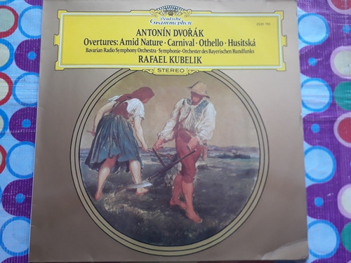 Antonin Dvorák Lp Overtures : Amid Nature Grammophon 