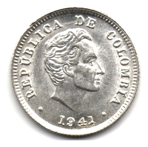 10 Centavos 1941 Sin Circular