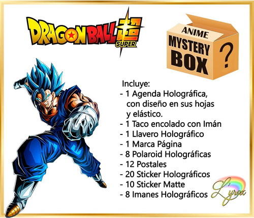 Dragon Ball Super Caja Misteriosa Mystery Box Exclusiva Goku