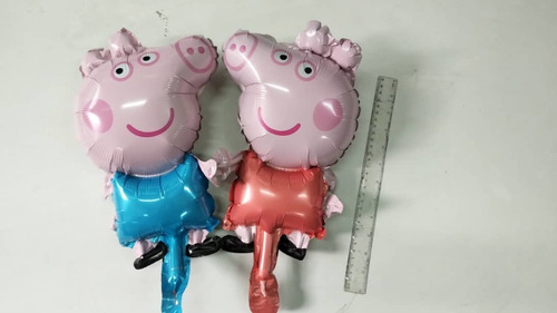 Globo Metalizado De Peppa Pig George Cerditos