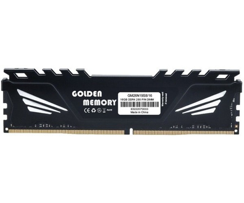 Memoria Ram Ddr4 16gb / 2666mhz / Pc-21300 / U-dimm / Golden