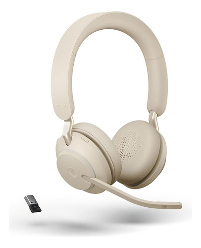 Auricular Headset Jabra Evolve 2 65 Link380 Usb-a Beige