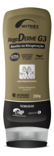  Creme Ultra Hidratante Regederme G3 200g Nutriex