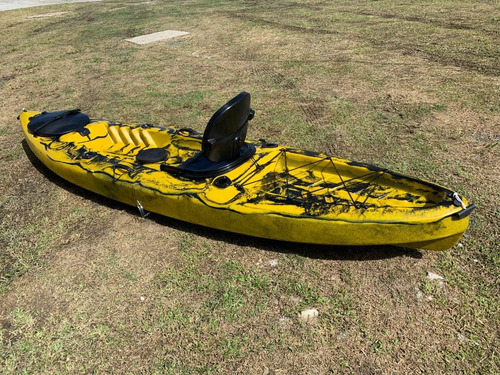 Imagem 2 de 13 de Caiaque Lontras Barracuda Profish Com Assento