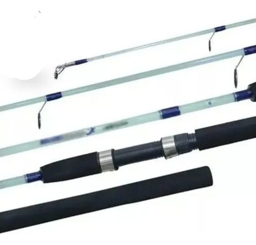 Vara P/ Molinete 3,00 Maciça Pesca Pesada Robalo 80-100lbs