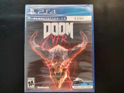 Doom Vfr Ps4 Playstation 4 Original Físico Sellado Psvr Nu