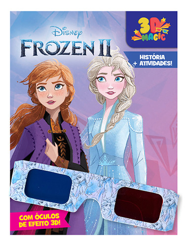 Libro Disney 3d Magic Frozen 2 De Disney Dcl