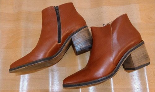 Botas Dama Cuero Nro 39 Marca Febo