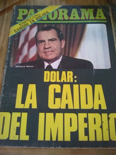 Revista Panorama Agosto 1971 N226 Dólar Caída Del Imperio 