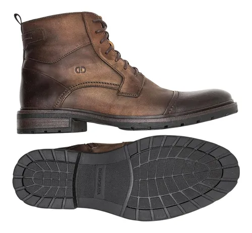 Bota Coturno Casual Democrata Garage Astro 301105 Ziper