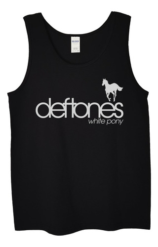 Polera Musculosa Deftones White Pony Rock Abominatron