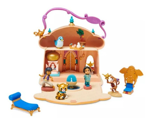 Set Juego Miniatura Palacio Jasmine Disney Animators Littles