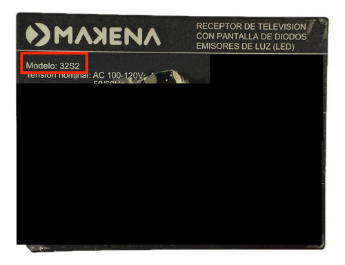 Tarjeta Main Makena 32s2 *35022741 (Usado)