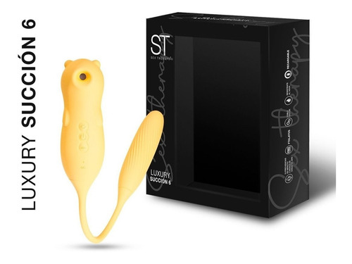 Vibrador Succionador 2 En 1 Gatito Luxury