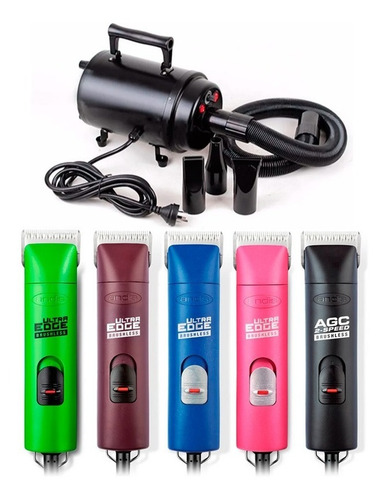 Imagen 1 de 1 de Peladora Canina Andis Agc2 Super + Turbina Canina Ventus 902