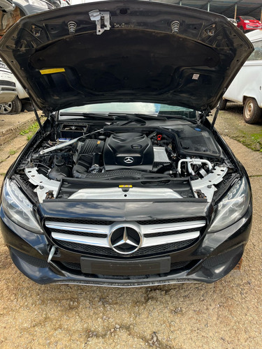 Mercedes C180 1.6 Turbo 2017 Flex 156cvs Aut- Solicite Peças
