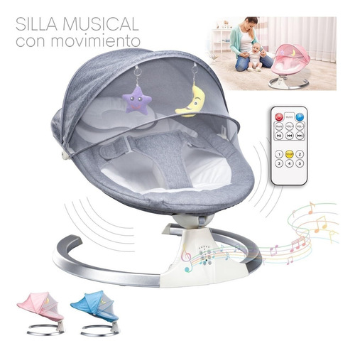 Mecedora Eléctrica Para Bebé, Columpio Para Bebe, Mecedora