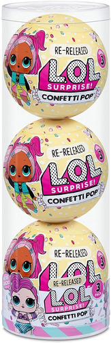 L.o.l. Sorpresa! Confeti Pop 3 Pack Showbaby - 3 Muñecas Li