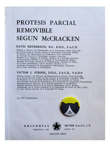 Libro Protesis Parcial Removible Segun Mc Cracken 148c9