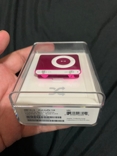 Apple Ipod Shuffle 2da Generación Rosa (1 Gb) Mb812ll/a Rosa (Usado)