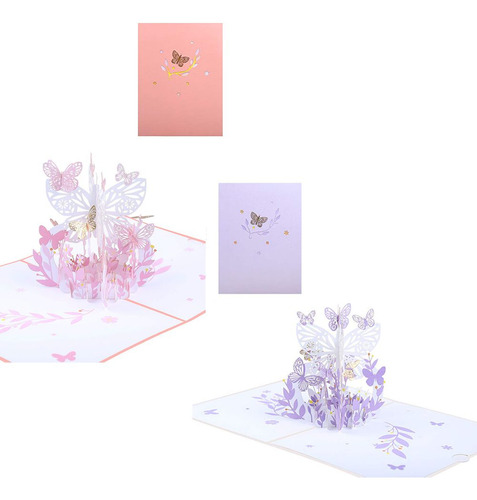 Tarjeta Desplegable, Tarjetas De Felicitación En 3d, Tarjeta