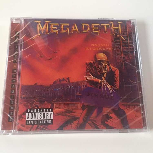 Megadeth - Peace Sells  - X 2 Cds Nuevo Importado