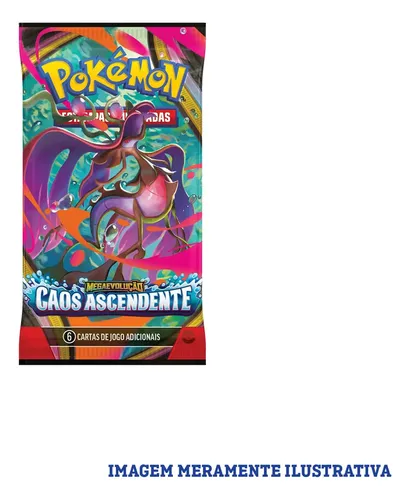 Pokémon Box 36 Boosters Caos Ascendente M Greninja Pré Venda