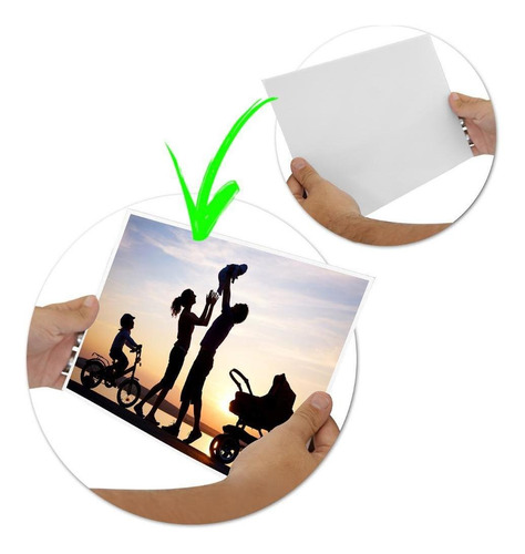 Imagem 4 de 5 de Papel Fotográfico Glossy 120g A4 200 Folhas Premium