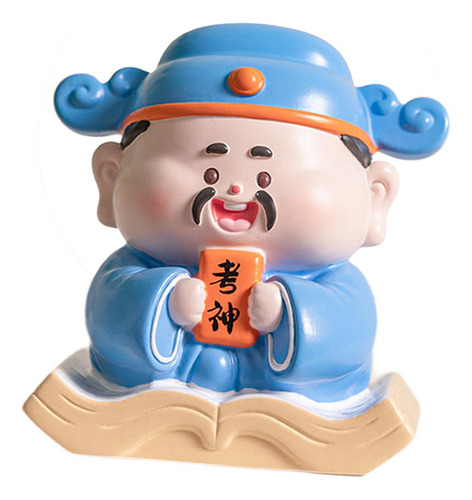 Dios Chino Figura Escultura De Escritorio Portátil De Mesa