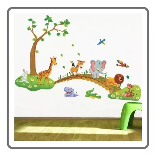 Vinilos Decorativos 3D De Pared Pegatinas Infantiles Decoracion Para Niños  Niñas