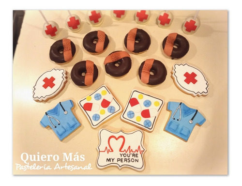 Imagen 5 de 7 de Donas Decoradas Glaseadas O Con Chocolate X Docena