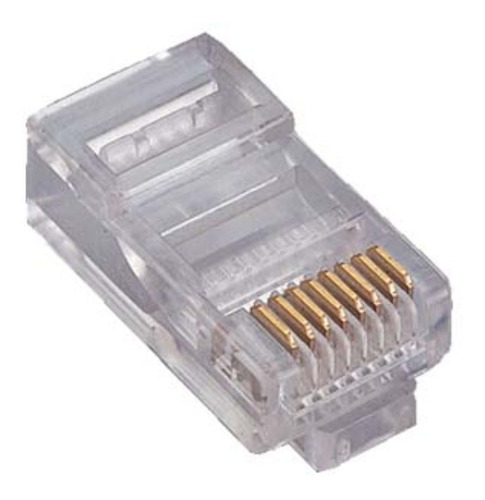 Plug Rj45 Cat 5e Intellinet Utp Solido 100 Pzas