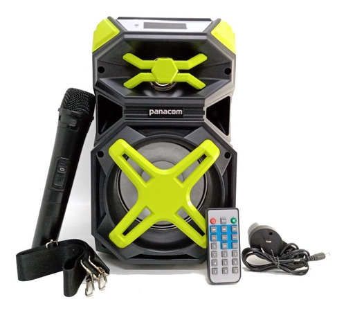 Parlante Portátil Bluetooth Panacom Sp3414wm Mic Inalámbrico