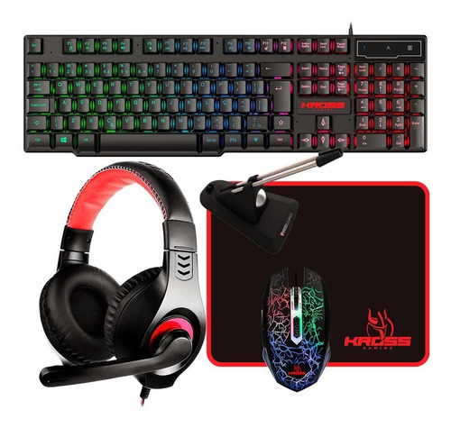 Kit Gamer 5 Em 1 Ke-gk5150 Kross Elegance