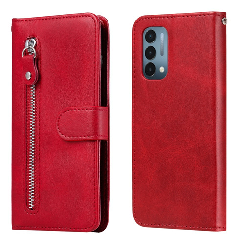 Funda Con Textura De Pantorrilla Para Oneplus Nord N200 5g