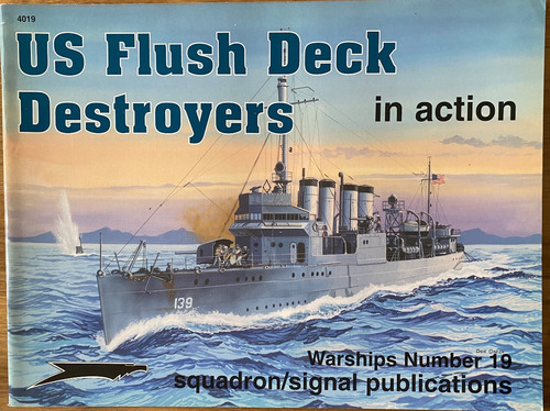 Us Flush Deck Destroyers Segunda Guerra Squadron A42