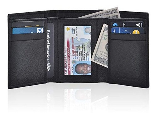 Billeteras Trifold Para Hombre