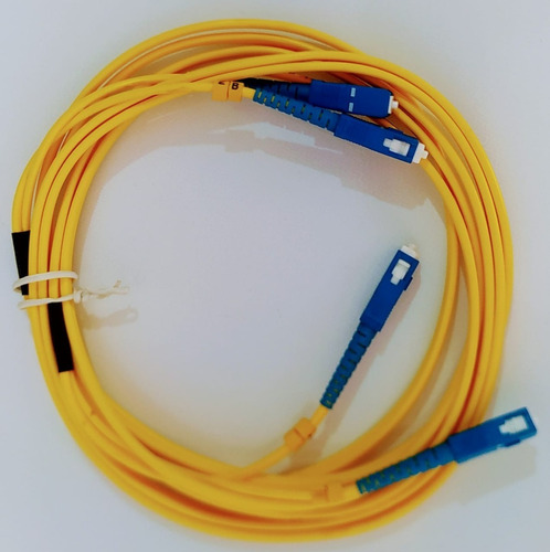 Cable Fibra Óptica Patch Cord Dúplex Sc - Sc 3m